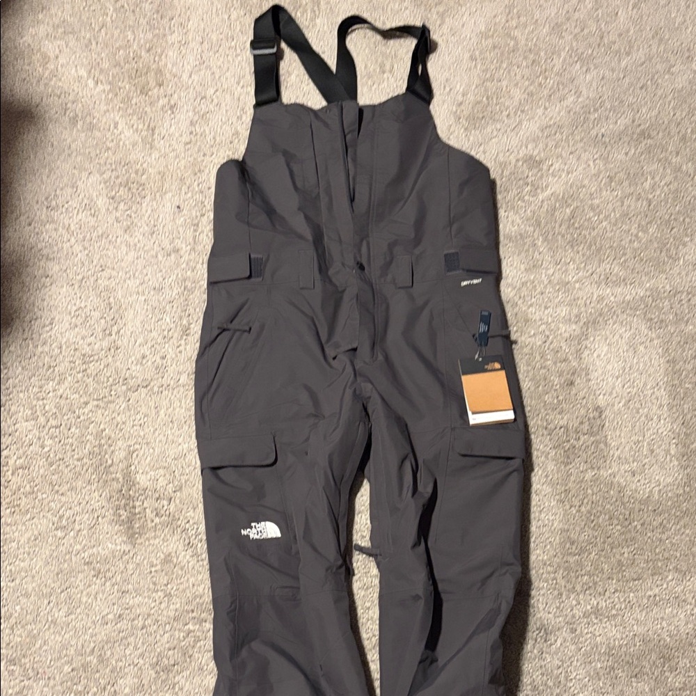 The North Face Charcoal Bib Overalls